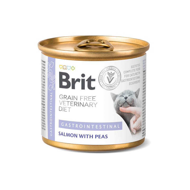 Brit Veterinary Diets Gastrointestinal Wet for cats grain free Paco