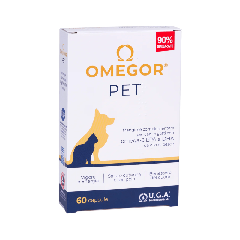 Omegor Pet Integratore di Omega3 per Cani e Gatti Paco - Main Image