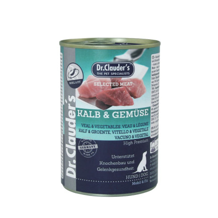 Dr.Clauders Selected Meat Adult Nassfutter für Hunde