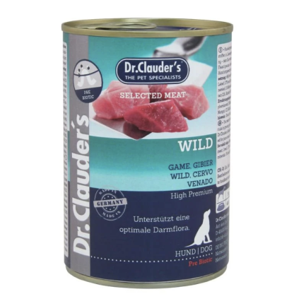 Dr.Clauders Selected Meat Adult Nassfutter für Hunde
