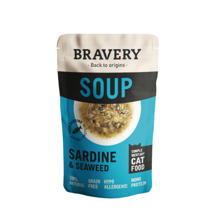 Bravery Adult Cat Soup Cibo Umido per Gatti