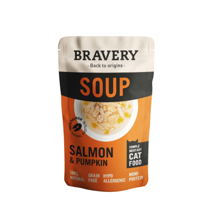 Bravery Adult Cat Soup Cibo Umido per Gatti