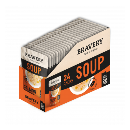 Bravery Adult Cat Soup Cibo Umido per Gatti