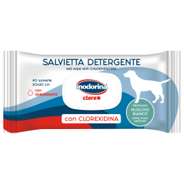 Inodorina Clorex Salviette Igienizzanti per Cani