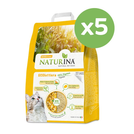 Naturina Ecolettiera di Mais per Gatti