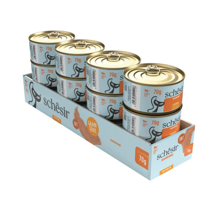 Schesir Sardine Cibo Umido per Gatti