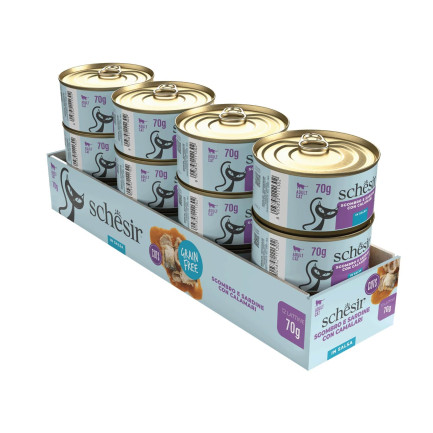 Schesir Sardine Cibo Umido per Gatti