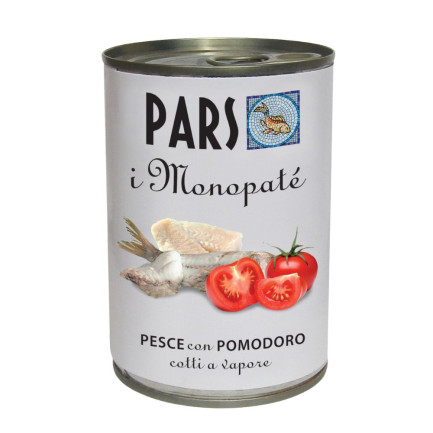 Pars Monopate' Pesce con Pomodoro per Cani e Gatti