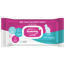 Inodorina Salviette per Gatti senza Profumo