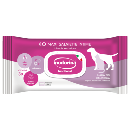 Inodorina Intimate Parts Wipes for Dogs and Cats