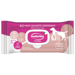 Inodorina Salviette Refresh Everyday per Cani e Gatti