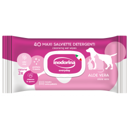Inodorina Salviette Refresh Everyday per Cani e Gatti