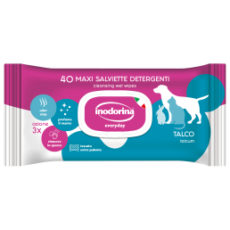 Inodorina Refresh Lingettes quotidiennes pour chiens et chats