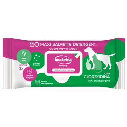 Inodorina Refresh Lingettes quotidiennes pour chiens et chats