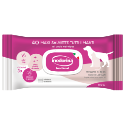Inodorina Salviette Refresh Everyday per Cani e Gatti