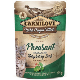 Carnilove Wild Origin Fillets nourriture humide pour chats
