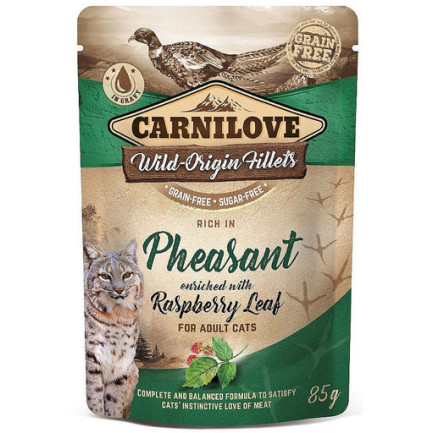 Carnilove Wild Origin Fillets nourriture humide pour chats