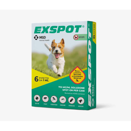 Exspot Antiparassitario per Cani