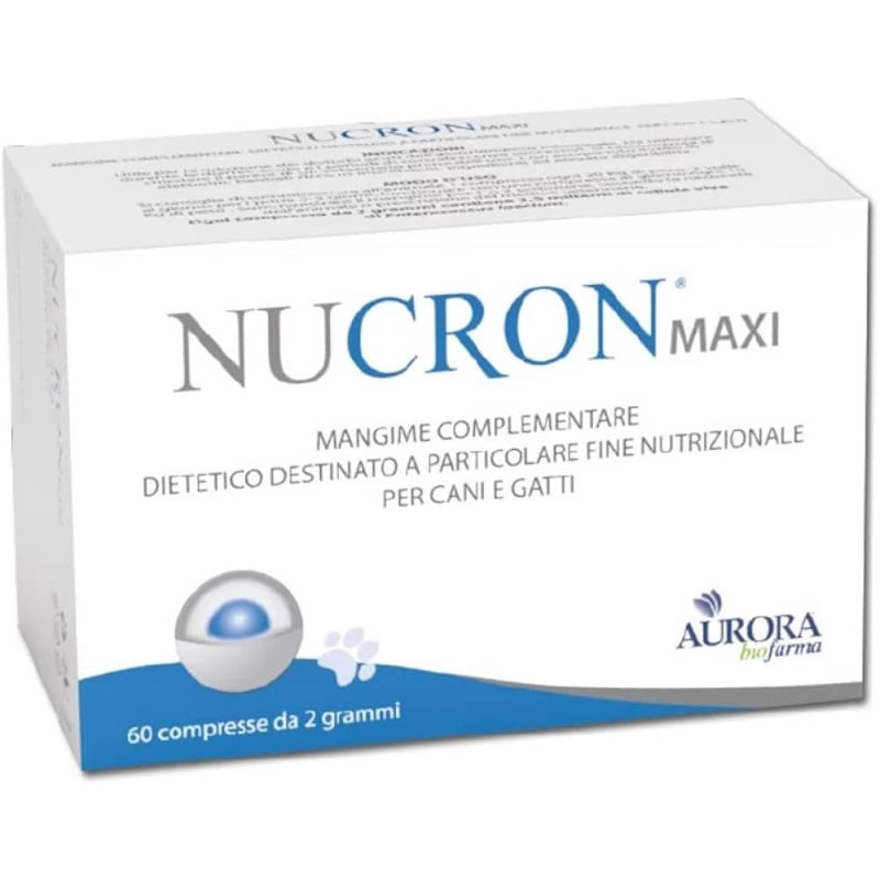 Aurora Biofarma - Aurora Biofarma Nucron Maxi 60 Compresse Per Cani img