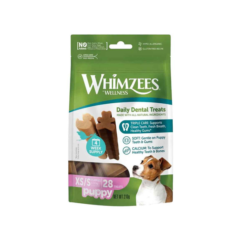 Whimzees - Whimzees Puppy Snack Dentale Vegetale Per Cani img