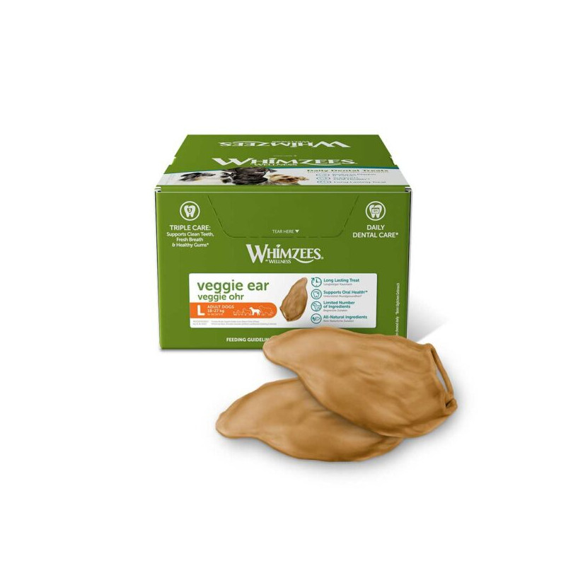 Whimzees - Whimzees Orecchio Veggie Snack Per Cani img