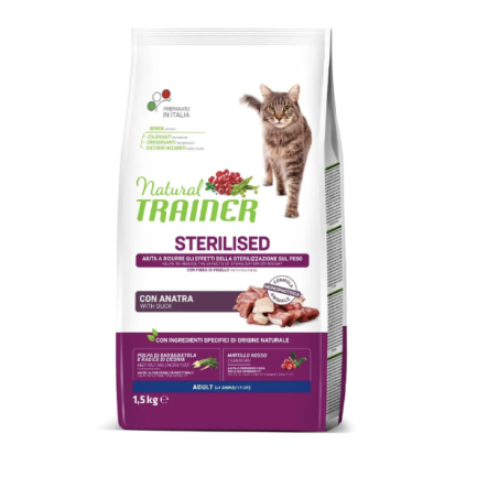 Natural Trainer Adult Sterilised dla kotów