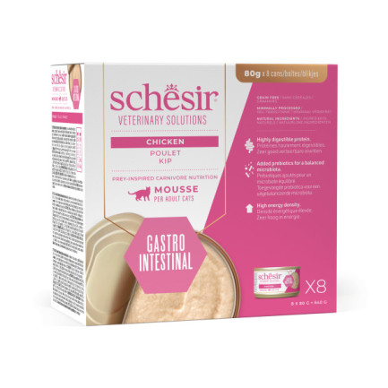 Schesir Veterinary Solution Gastro Intestinal Wet pour chats
