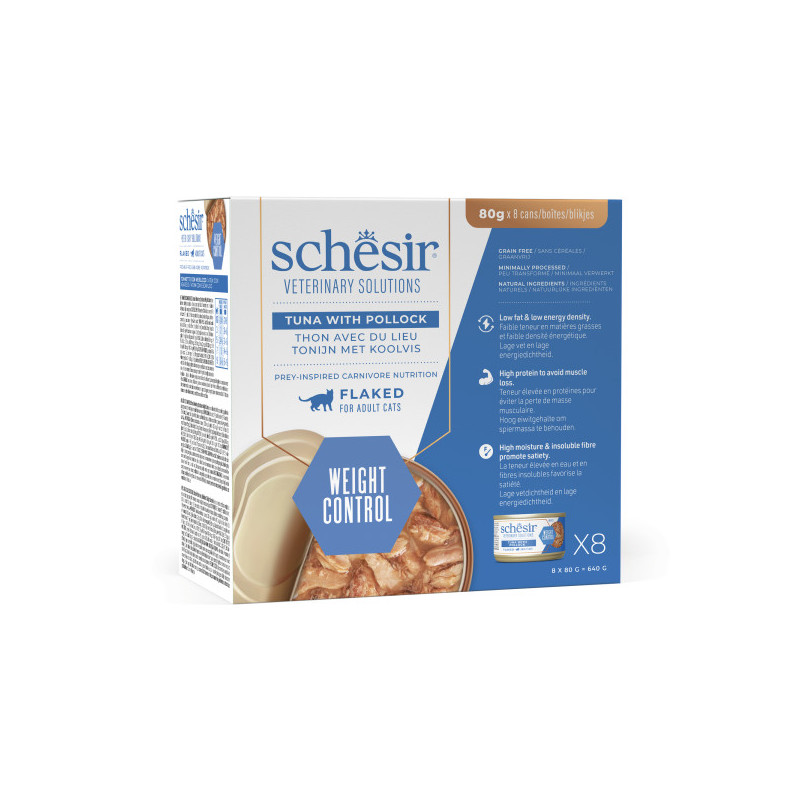 Schesir - Schesir Veterinary Solution Weight Control Umido Per Gatti
