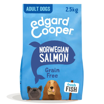Edgard Cooper con Carne Fresca di Salmone Norvegese per Cani