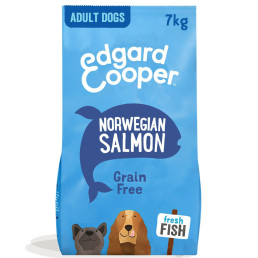Edgard Cooper con Carne Fresca di Salmone Norvegese per Cani