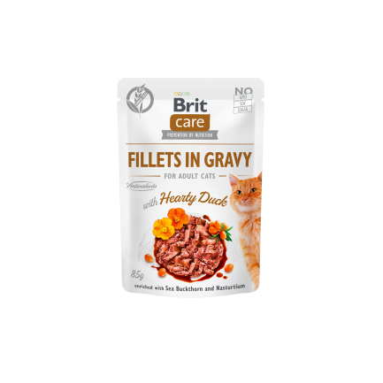 Brit Care Fillets in Sauce Wet Food pour chats