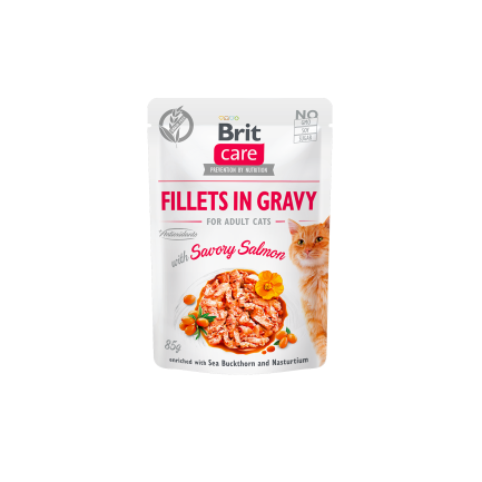 Brit Care Fillets in Sauce Wet Food pour chats