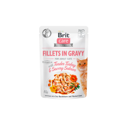 Brit Care Fillets in Sauce Nassfutter für Katzen