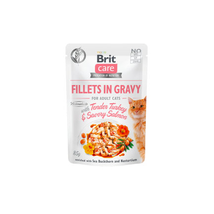 Brit Care Filetti in Salsa Cibo Umido per Gatti