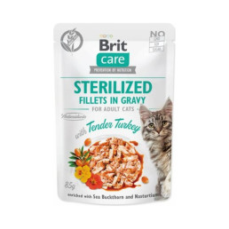Brit Care Fillets in Sauce Wet Food pour chats