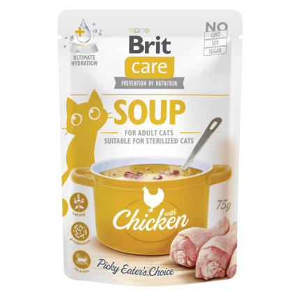 Brit Care Soup Comida húmeda para gatos