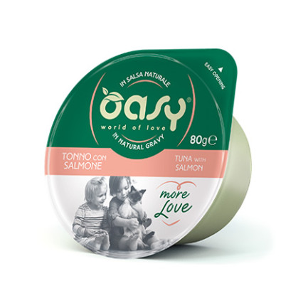 Oasy More Love Green Cup Cibo Umido per Gatti