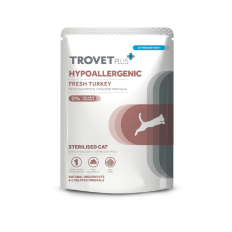 Trovet - Trovet Plus Hypoallergenic Cibo Umido Per Gatti Adulti img