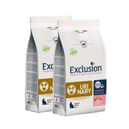 Exclusion Diet Urinary Maiale e Piselli per Gatti
