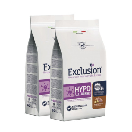 Exclusion Diet Hypoallergenic Rabbit and Potatoes for Dogs