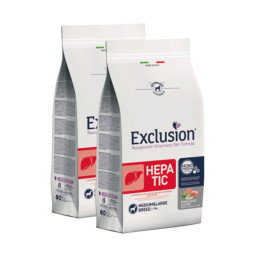 Exclusion Diet Hepatic Maiale e Riso per Cani