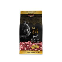 Leonardo Fresh Manzo e Pollo Cibo Secco per Gatti