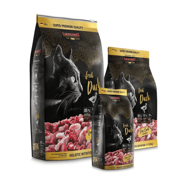 Leonardo - Leonardo Fresh Anatra E Pollo Cibo Secco Per Gatti img