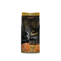Leonardo Fresh Salmone e Pollo Cibo Secco per Gatti