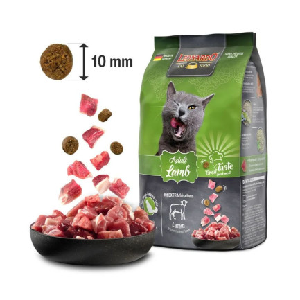 Leonardo Adult Classic Agnello Cibo Secco per Gatti