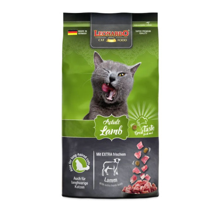 Leonardo Adult Classic Agnello Cibo Secco per Gatti