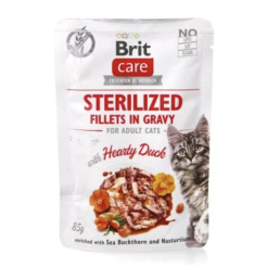 Brit Care Fillets in Sauce Wet Food pour chats