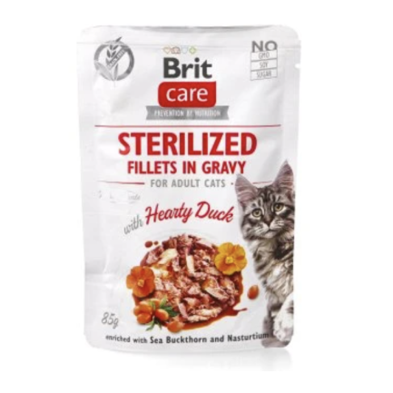 Brit Care Filetes en salsa Comida húmeda para gatos