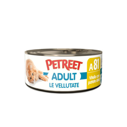 Petreet Adult Vellutate Cibo Umido per Gatti Adulti