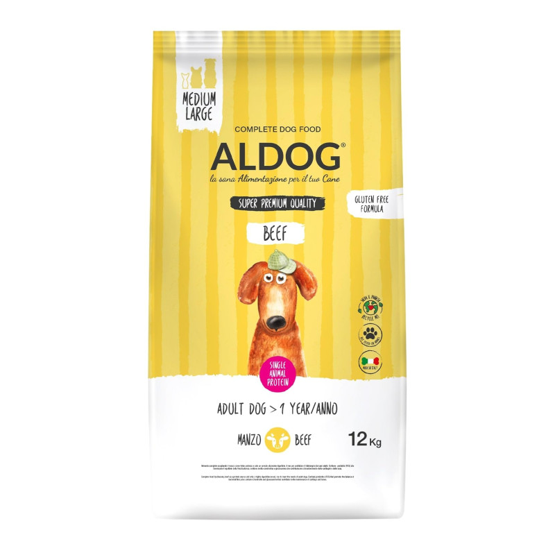 Aldog - Aldog Super Premium Beef Adult Medium Large Per Cani img